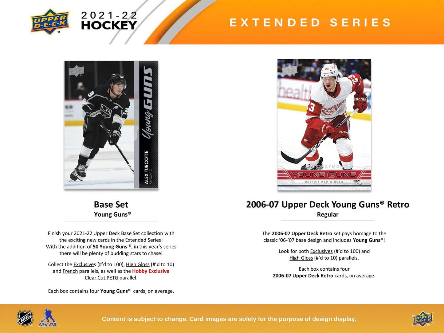 2021-22 Upper Deck Extended Series Hockey Hobby Box