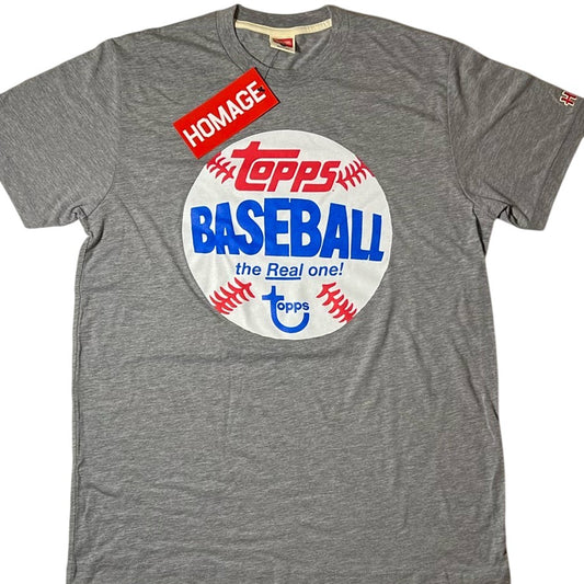 Topps Baseball The Real One Grey Tee