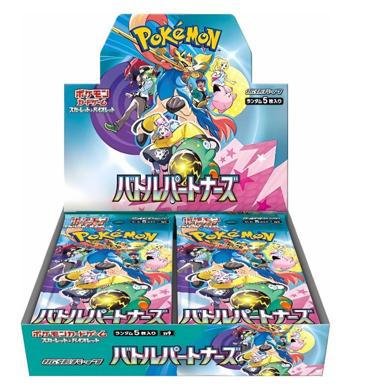 Pokémon TCG: Scarlet & Violet - Battle Partners Expansion Booster Box (Japanese Edition)
