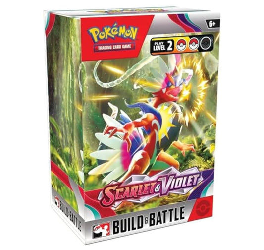Pokémon TCG: Scarlet and Violet Build and Battle Box (4 Packs & Promos)