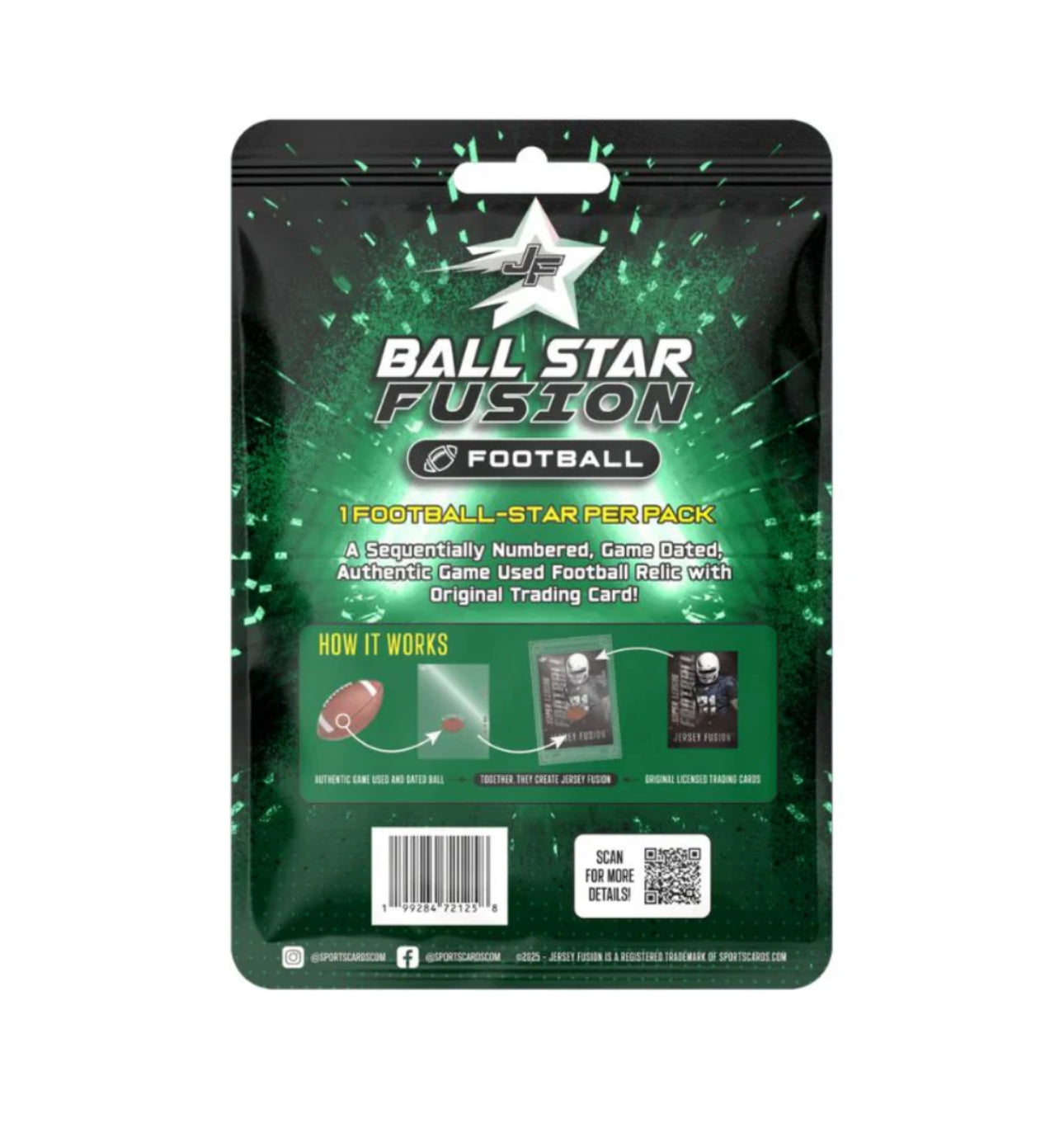 2025 Jersey Fusion Ball Star Football Pack (9/23)