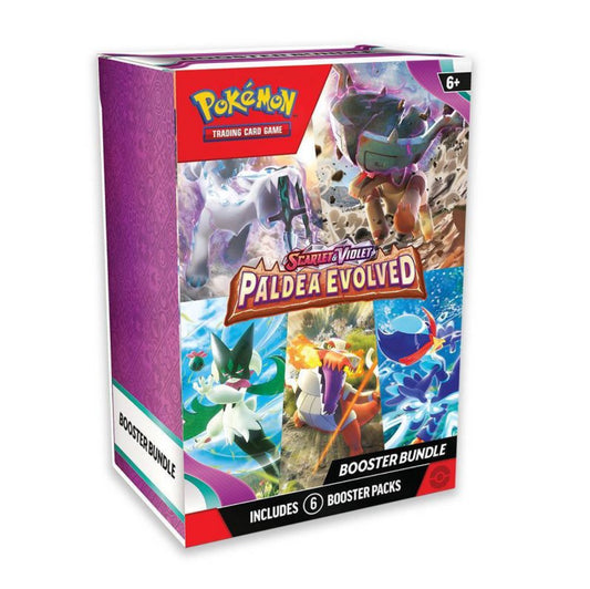 Pokémon TCG: Scarlet & Violet - Paldea Evolved Booster Bundle (6 Packs)