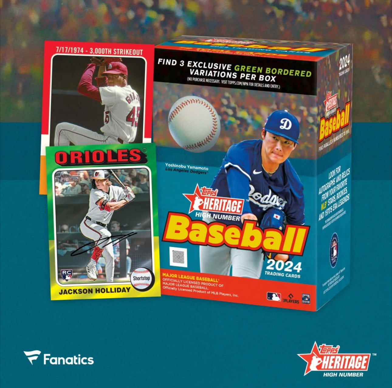 2024 Topps Heritage High Number Baseball 8-Pack Hobby Blaster Box