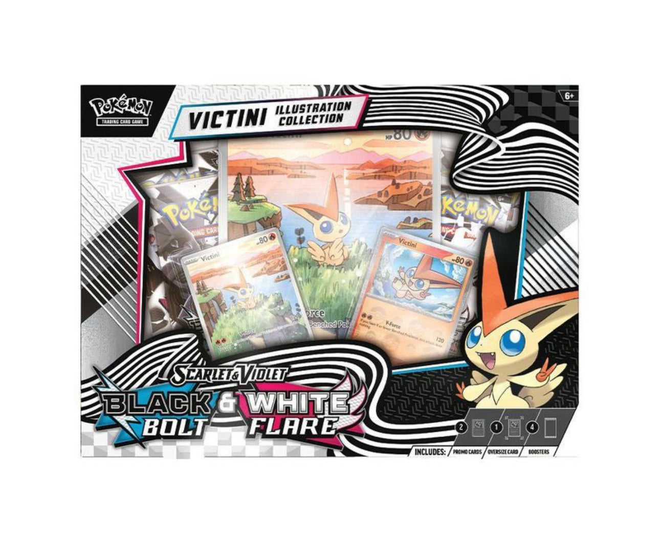 Pokémon TCG: Unova Victini Illustration Collection Box
