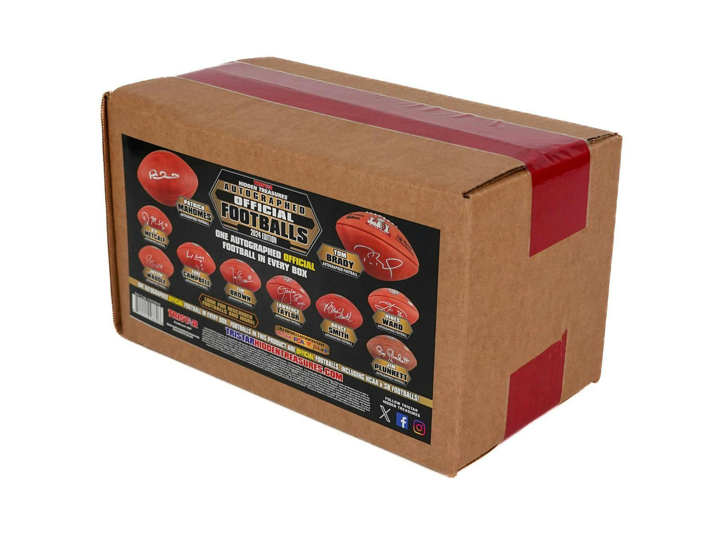 2024 TriStar Hidden Treasures Autographed Official Football Hobby Box