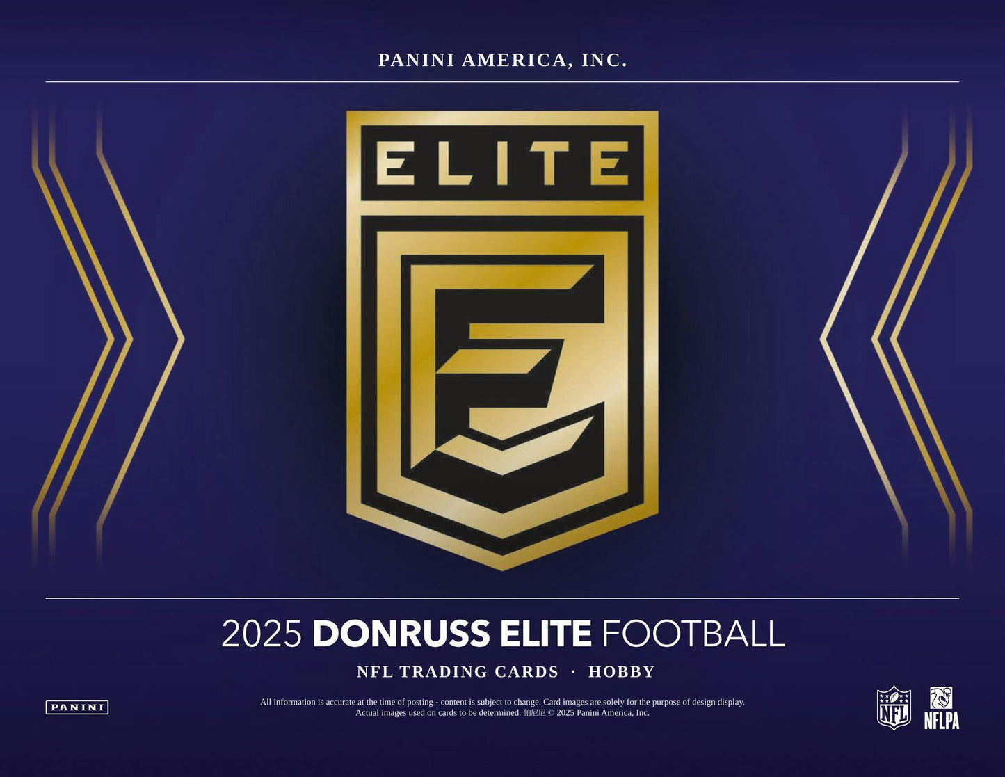 2025 Panini Donruss Elite Football Hobby Box (7/25)