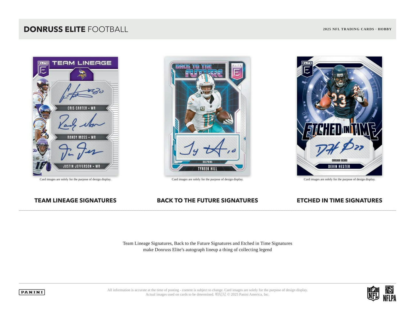 2025 Panini Donruss Elite Football Hobby Box (7/25)