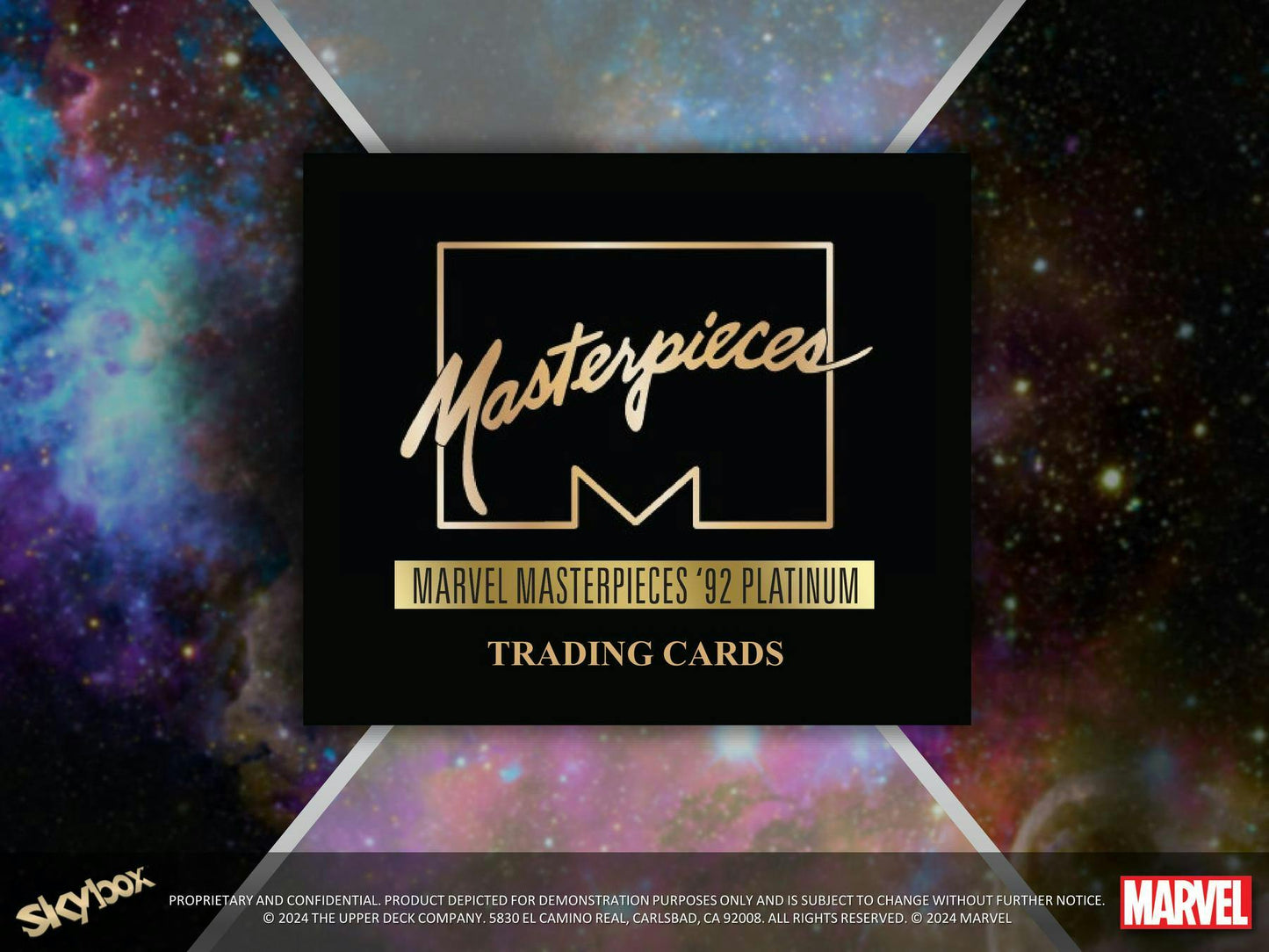 2024 Upper Deck Marvel Masterpieces '92 Platinum Hobby Box
