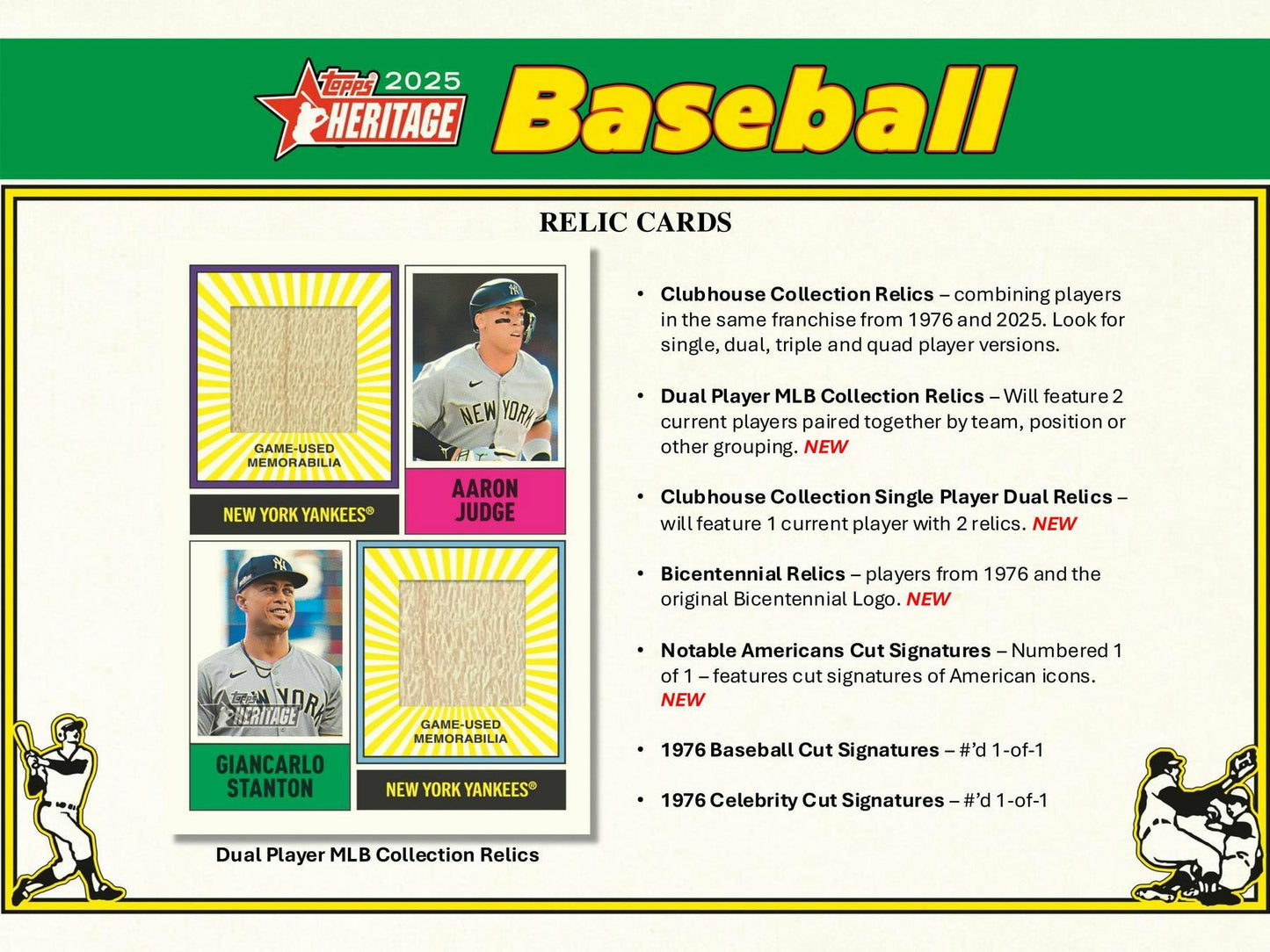 2025 Topps Heritage Baseball Hobby Pack (4/23)