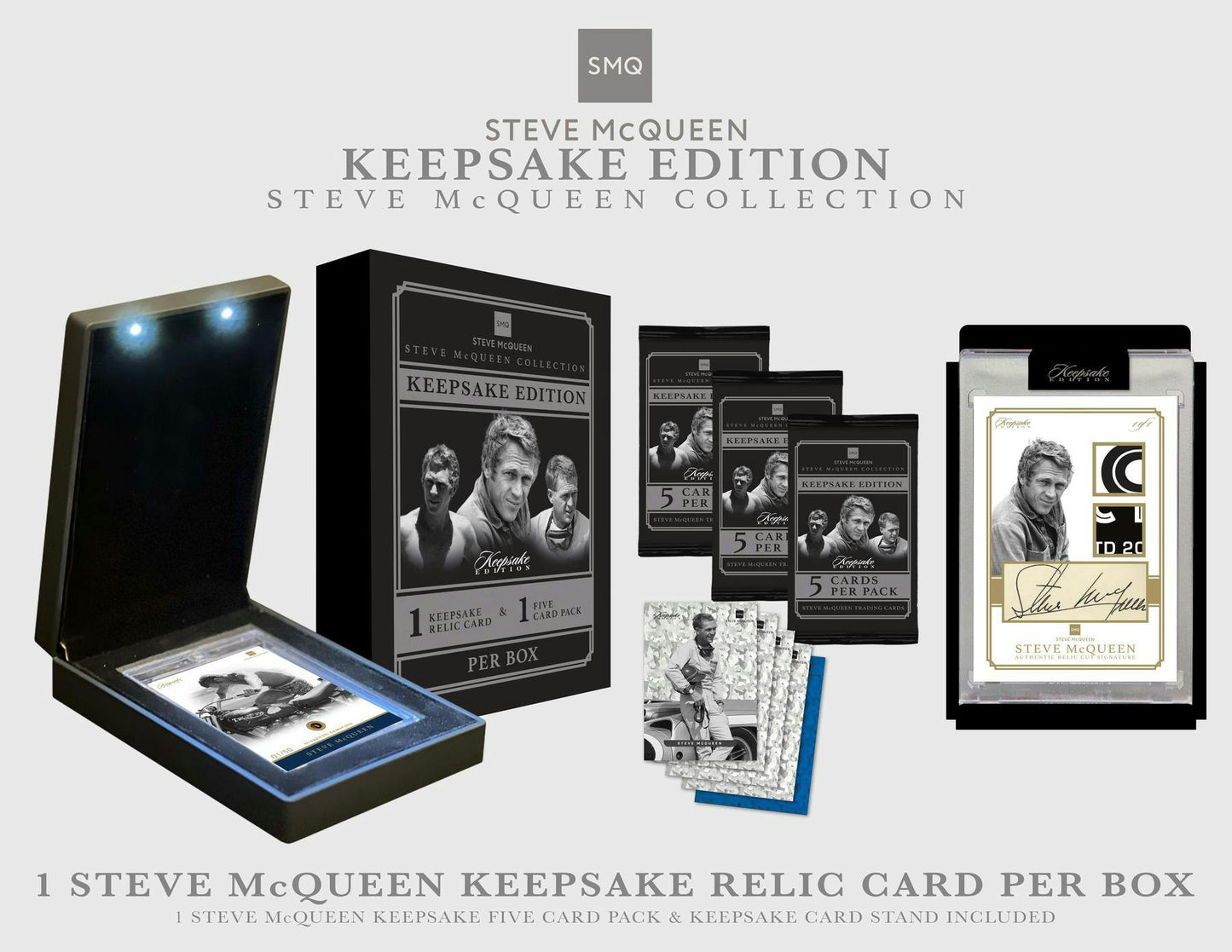 2025 Keepsake Keepsake Steve McQueen Collection Hobby 5-Box Case (7/23)