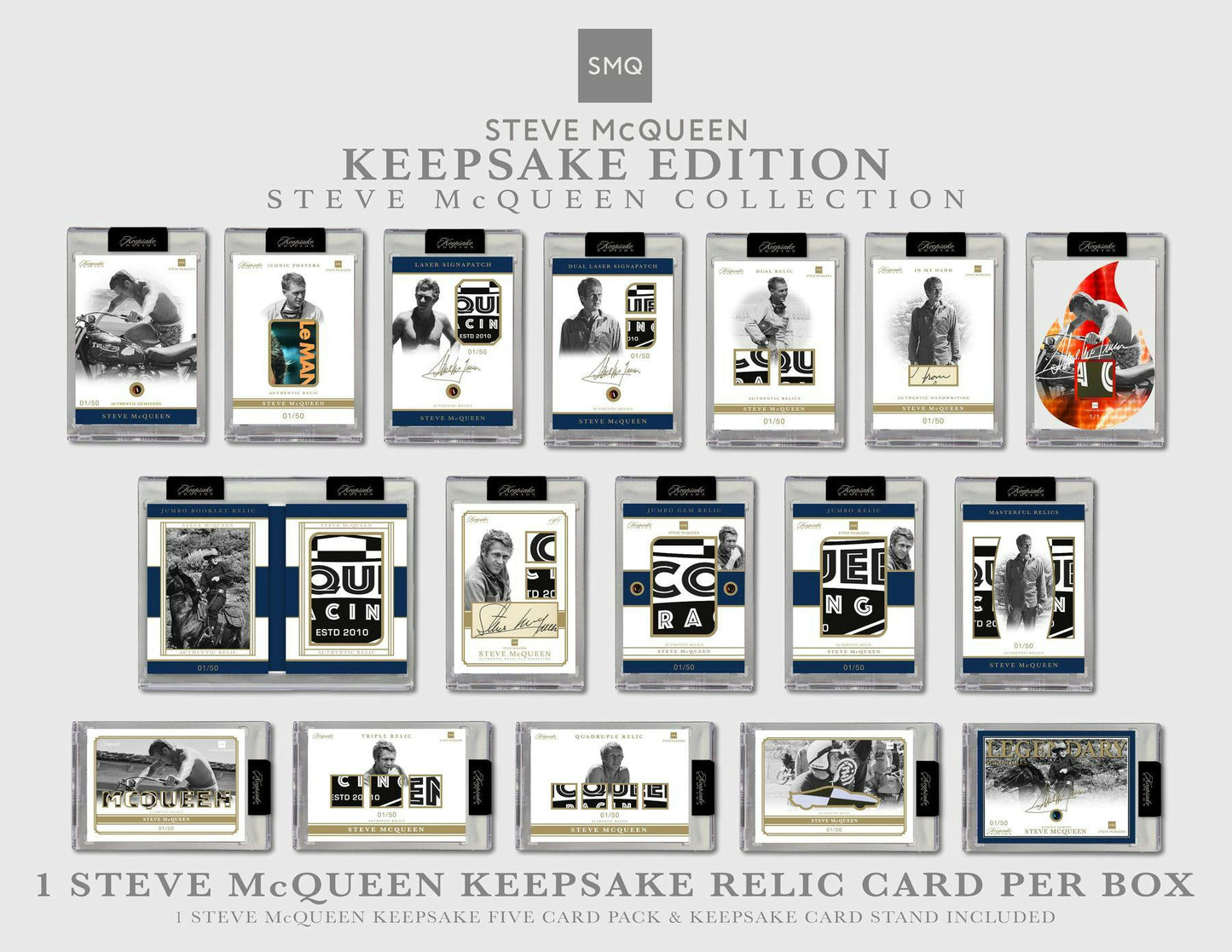 2025 Keepsake Keepsake Steve McQueen Collection Hobby 5-Box Case (7/23)