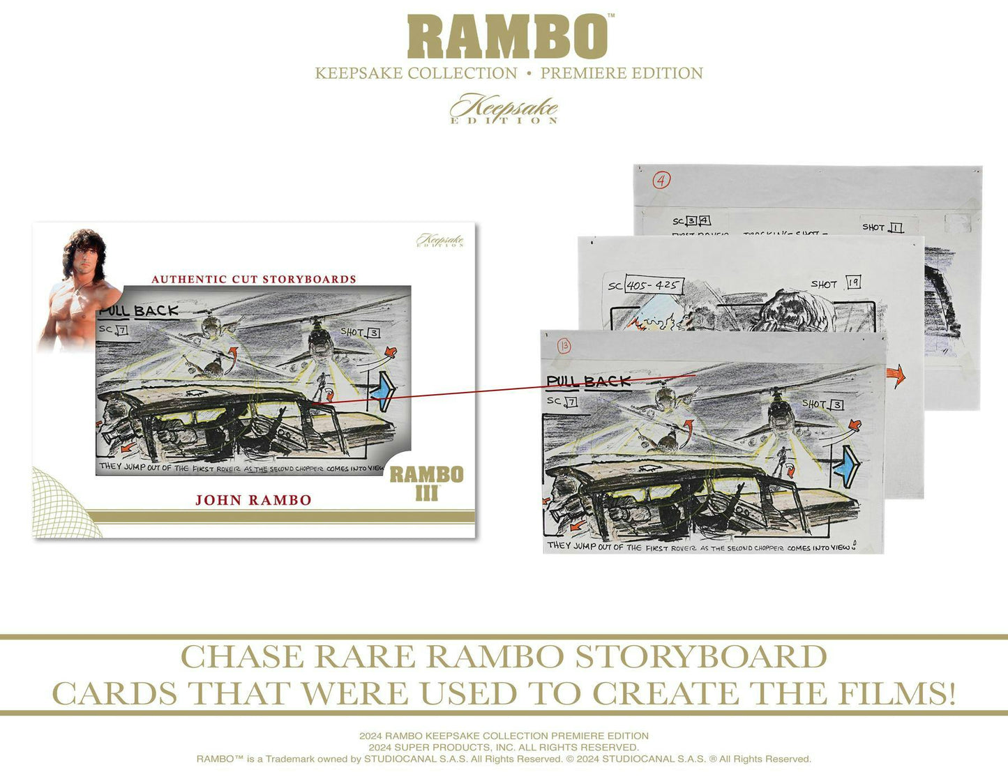 2024 Keepsake Rambo Collection Premiere Edition 5-Box Case (6/24)
