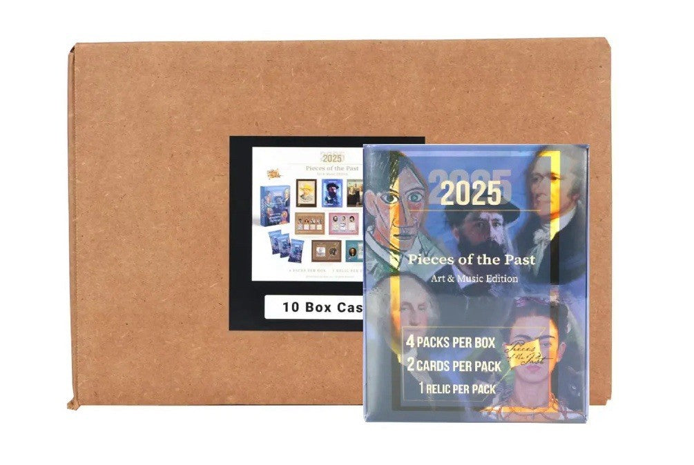 2025 Super Break Pieces of the Past Art & Music Edition 10-Box Case (4/30)
