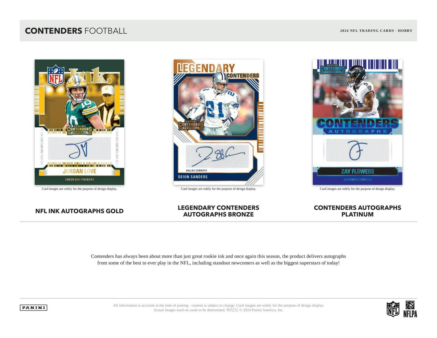 2024 Panini Contenders Football Hobby Pack (6/11)
