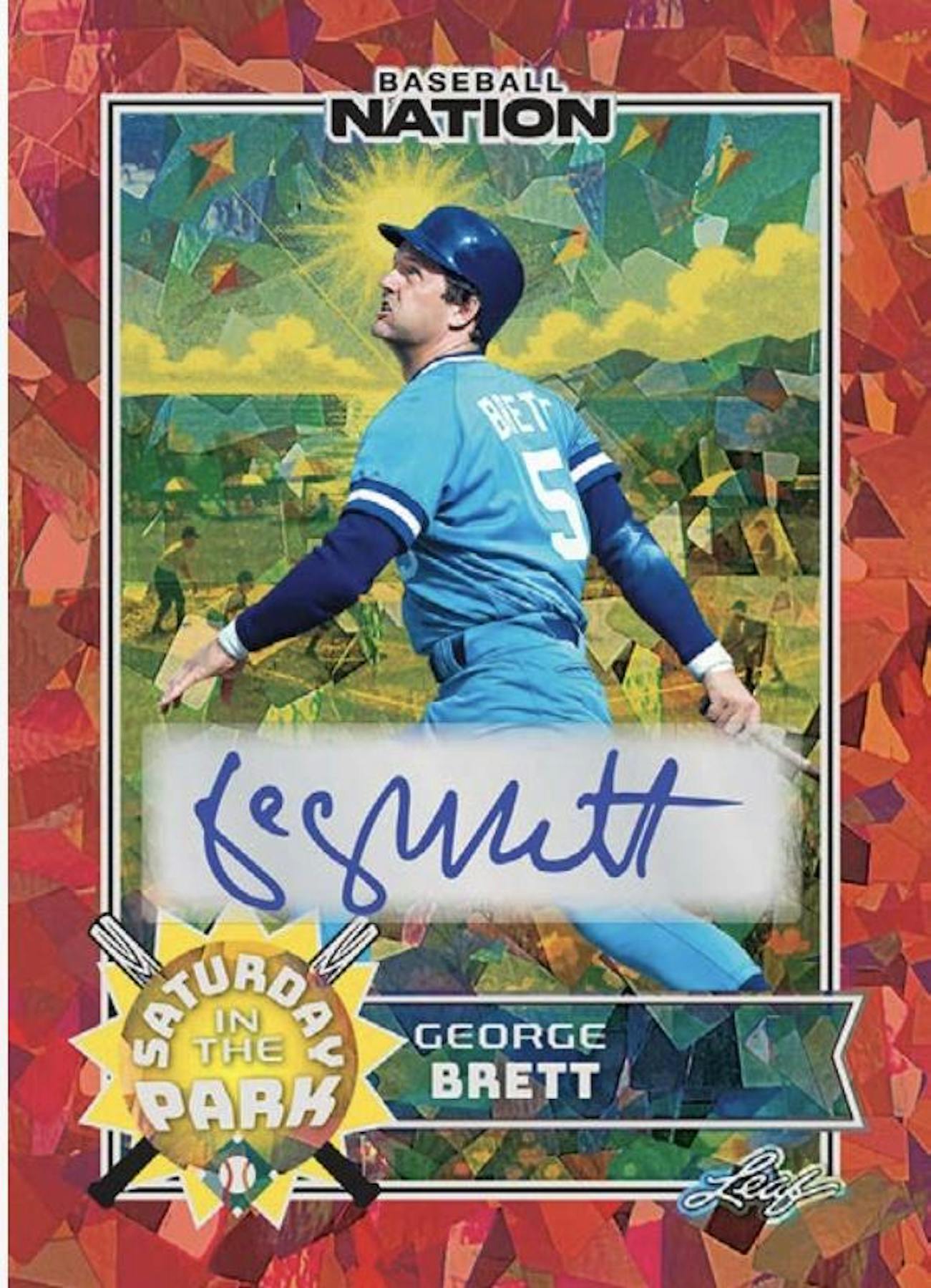 2025 Leaf Baseball Nation Hobby Jumbo Box (9/10)