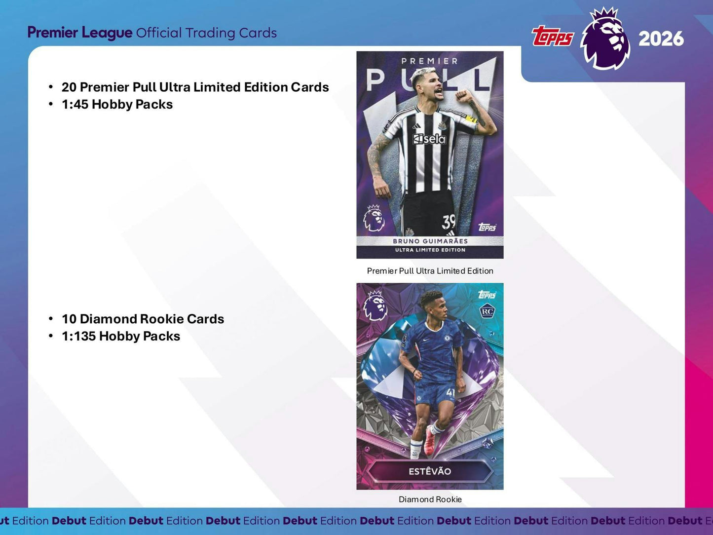 2025-26 Topps English Premier League Soccer Hobby Box (9/17)