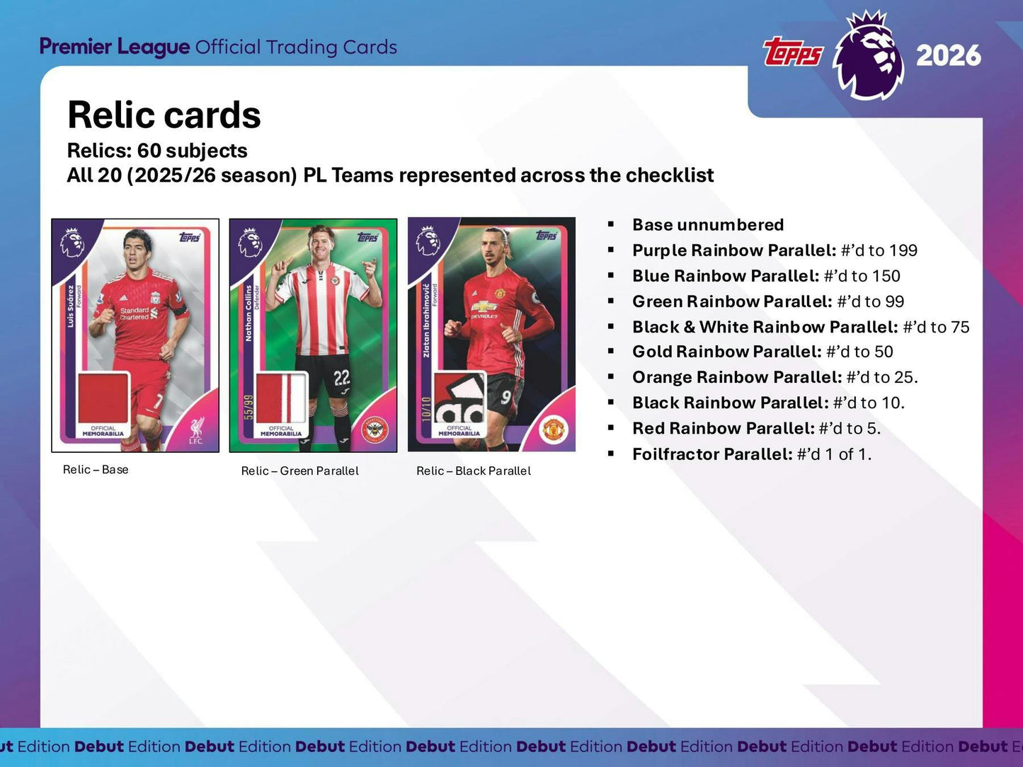 2025-26 Topps English Premier League Soccer Hobby Box (9/17)