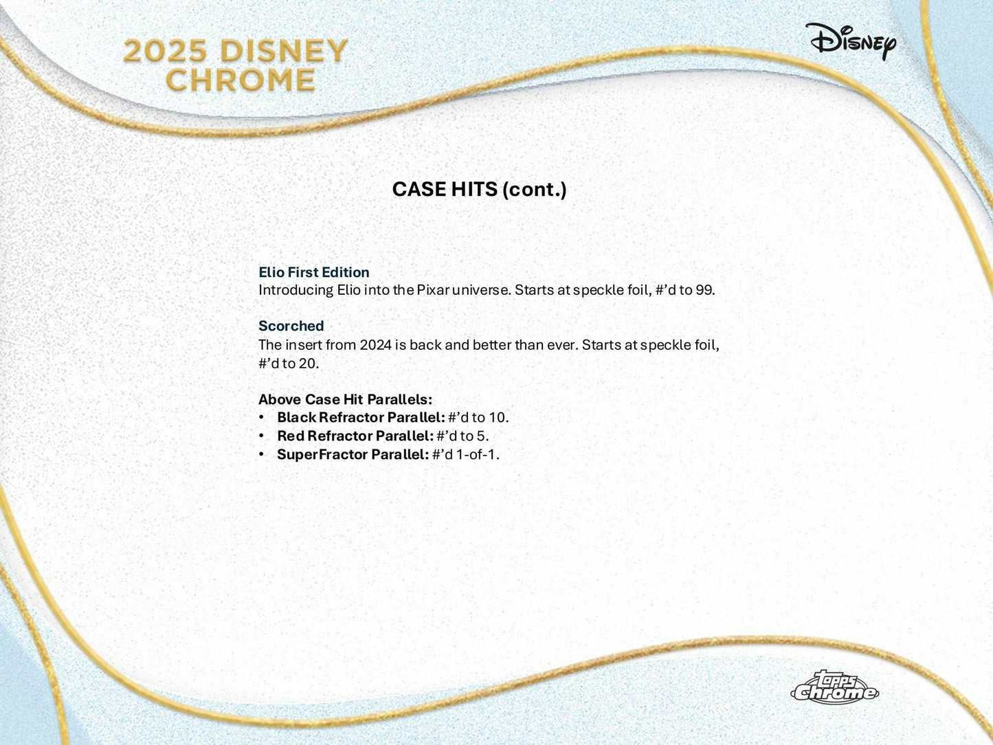 2025 Topps Disney Chrome Hobby Box