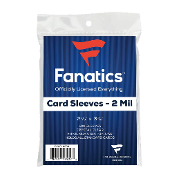 Fanatics Soft Sleeves (2-5/8”x3-5/8”), 500 Count