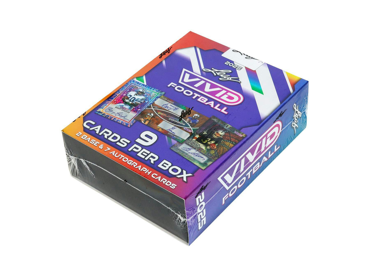 2025 Leaf Vivid Football Hobby Box (10/1)