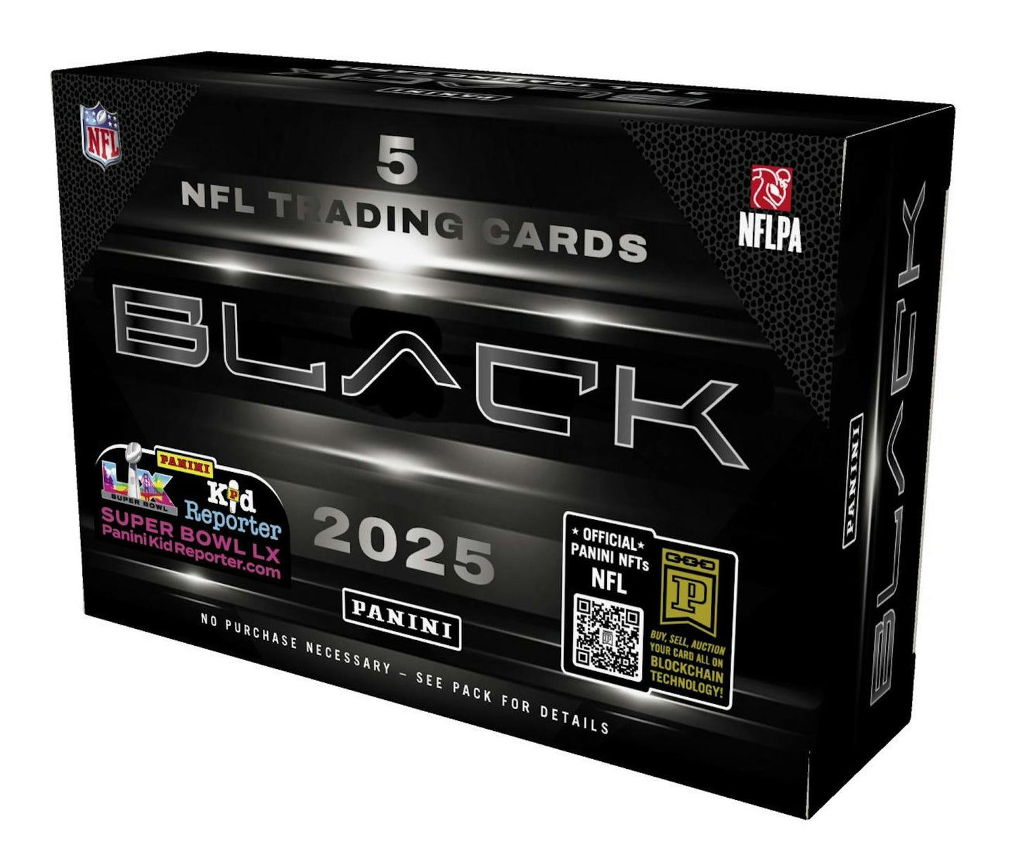 2025 Panini Black Football Hobby Box (Presell 10/8)
