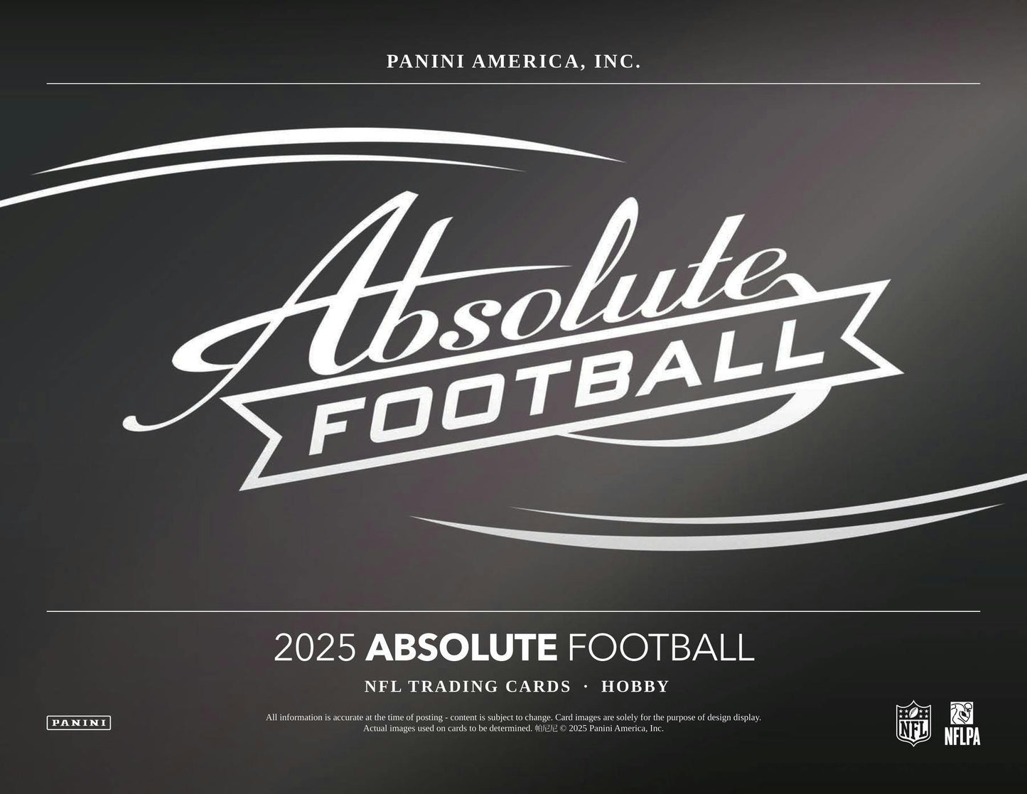 2025 Panini Absolute Football Hobby Box (Presell 10/31)