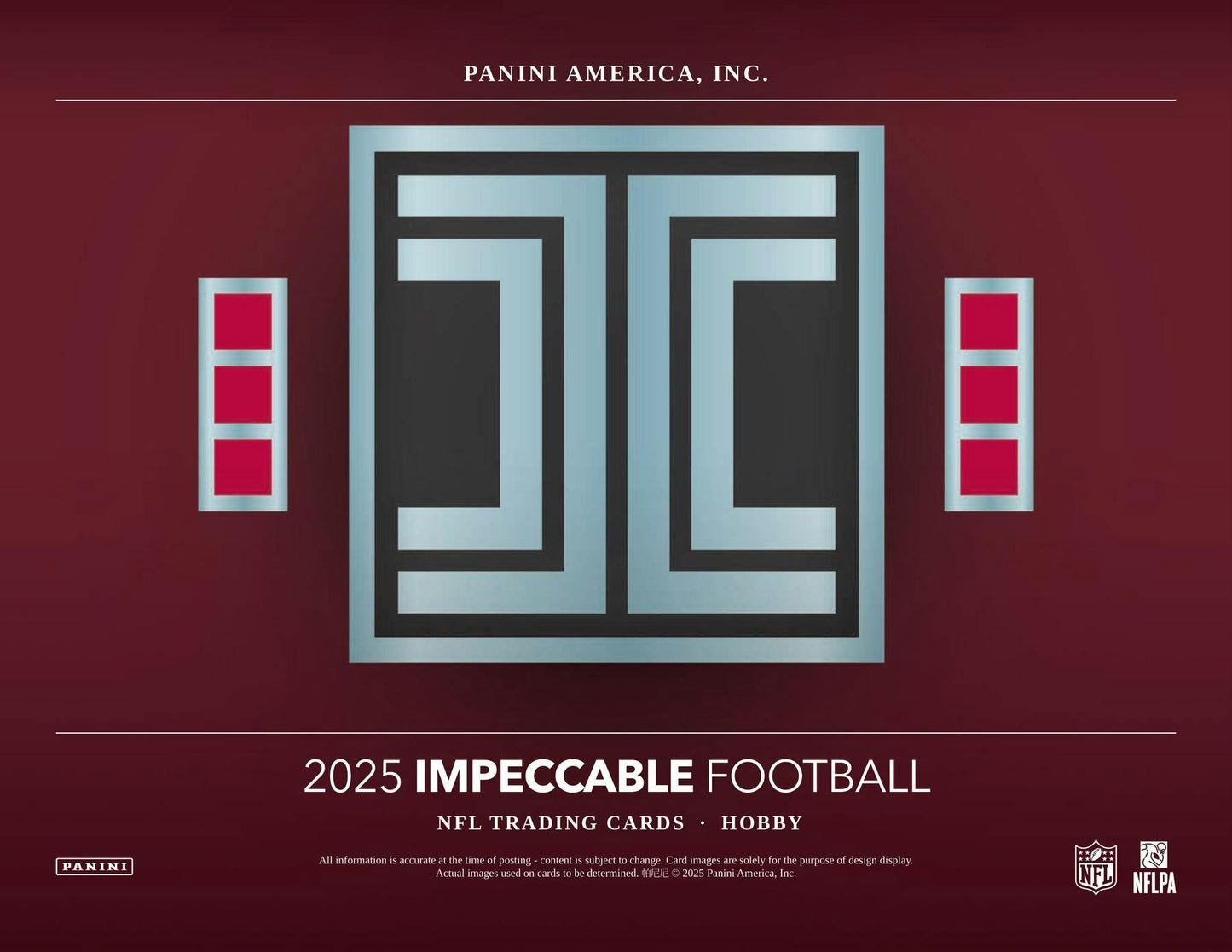 2025 Panini Impeccable Football Hobby Box (Presell 10/15)