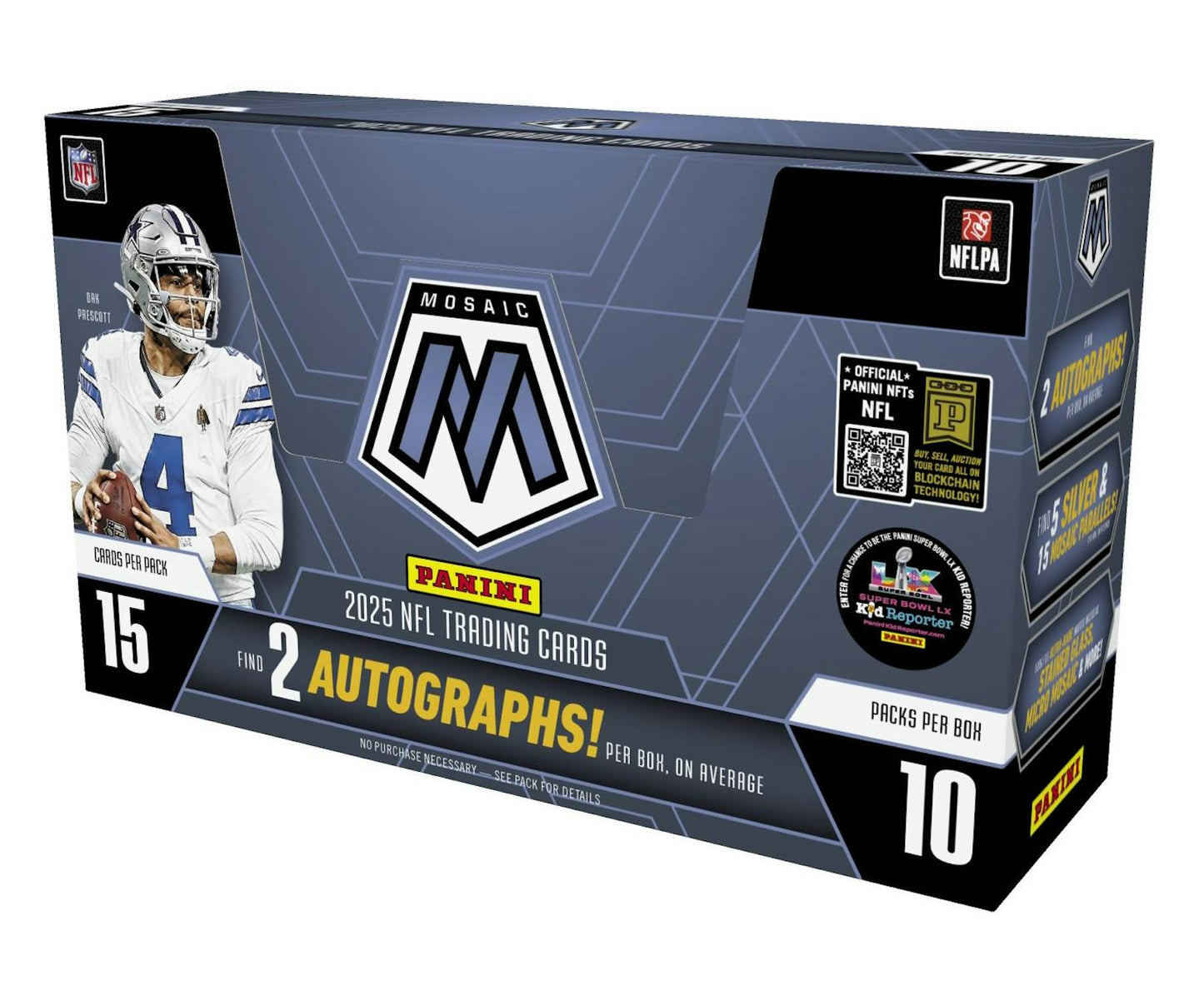 2025 Panini Mosaic Football Hobby Box (Presell 11/5)