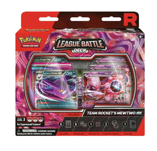 Pokemon Team Rocket's Mewtwo ex League Battle (Presell 11/7)