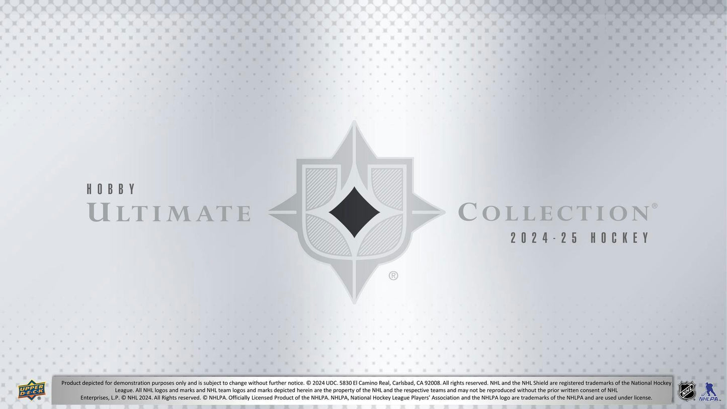 2024-25 Upper Deck Ultimate Collection Hockey Box (10/8)