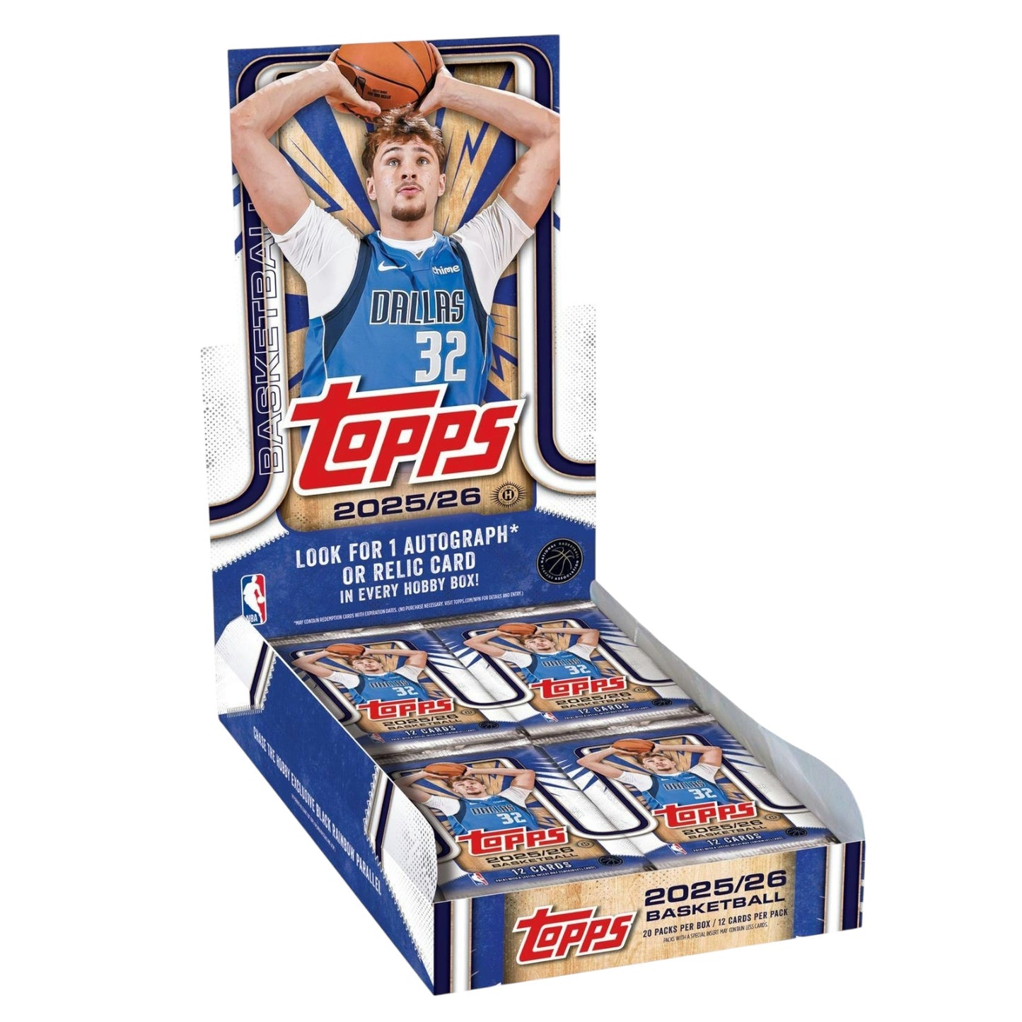 2025-26 Topps Basketball Hobby Box (Presell 10/23)