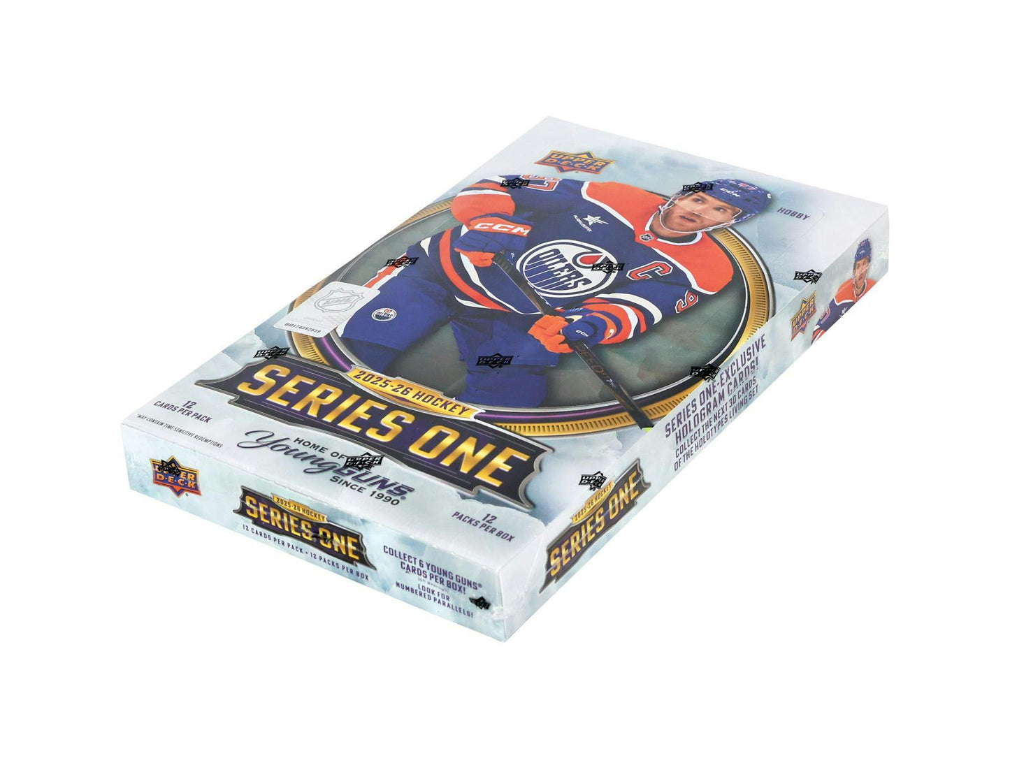 2025-26 Upper Deck Series 1 Hockey Hobby 12-Box Case