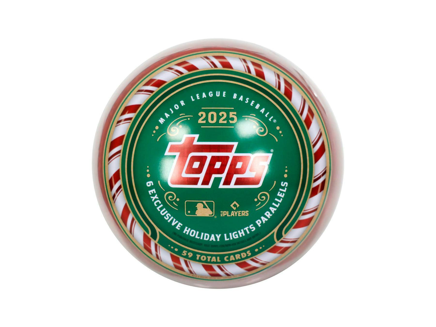 2025 Topps Holiday Baseball Tin 3-Count Box (10/22)