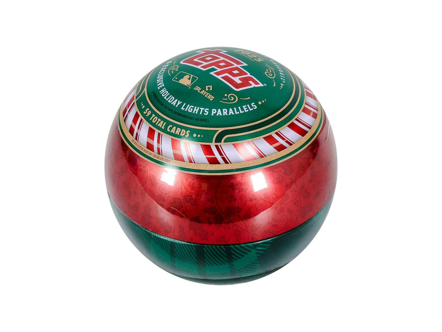 2025 Topps Holiday Baseball Tin 3-Count Box (10/22)