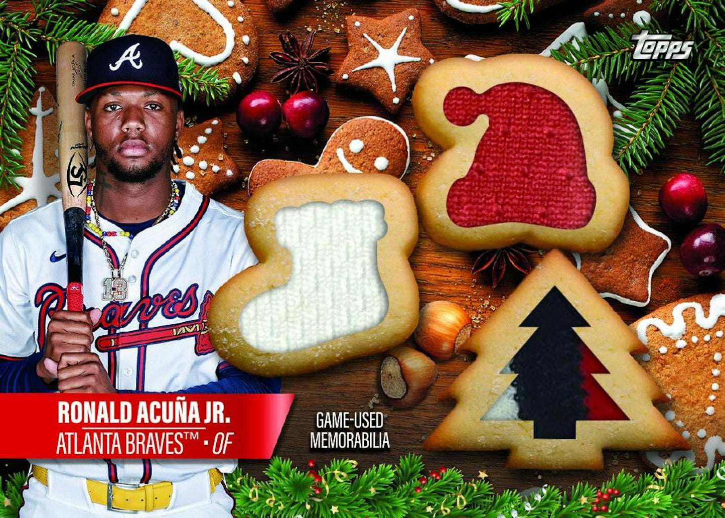 2025 Topps Holiday Baseball Tin 3-Count Box (10/22)