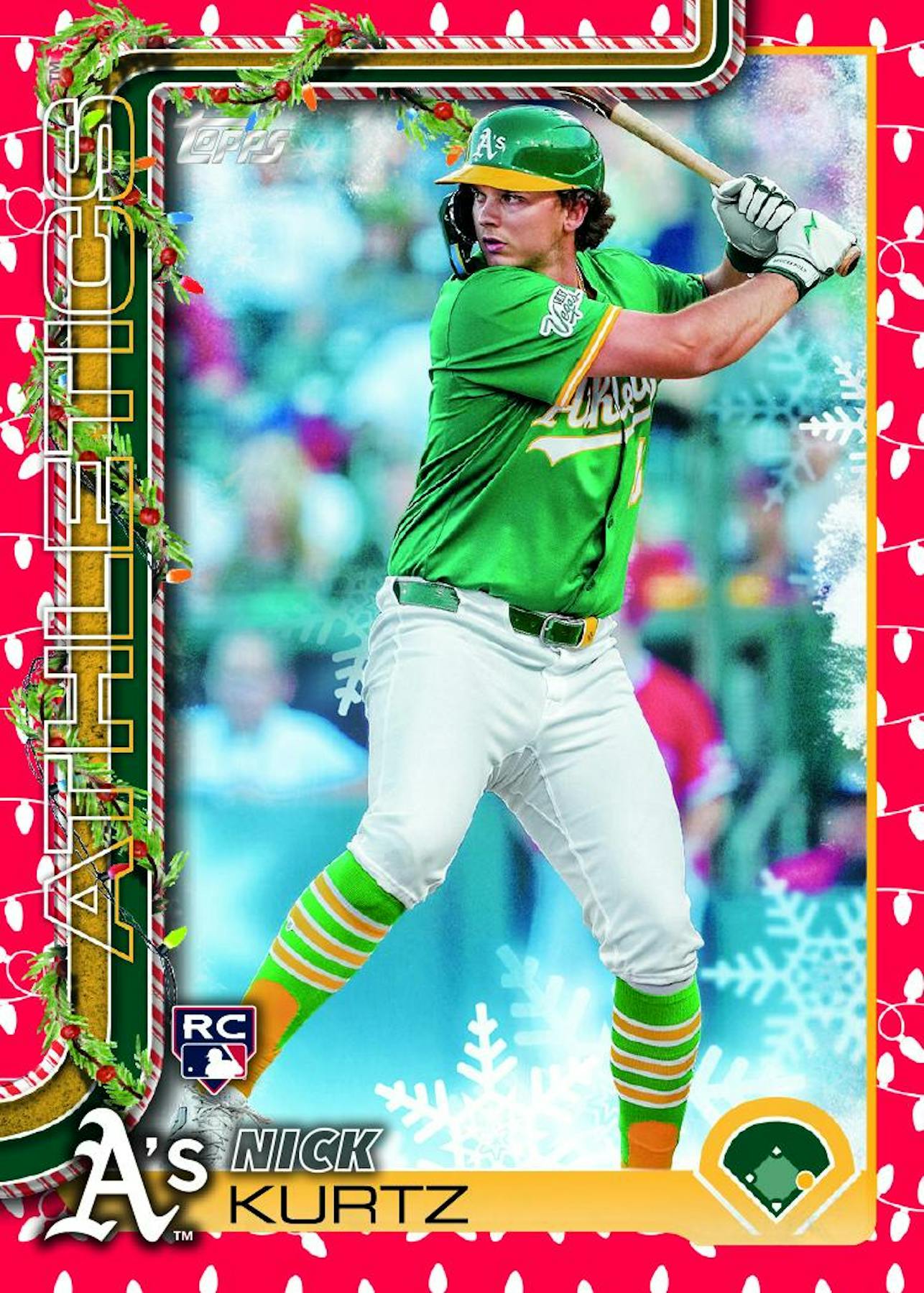 2025 Topps Holiday Baseball Tin 3-Count Box (10/22)