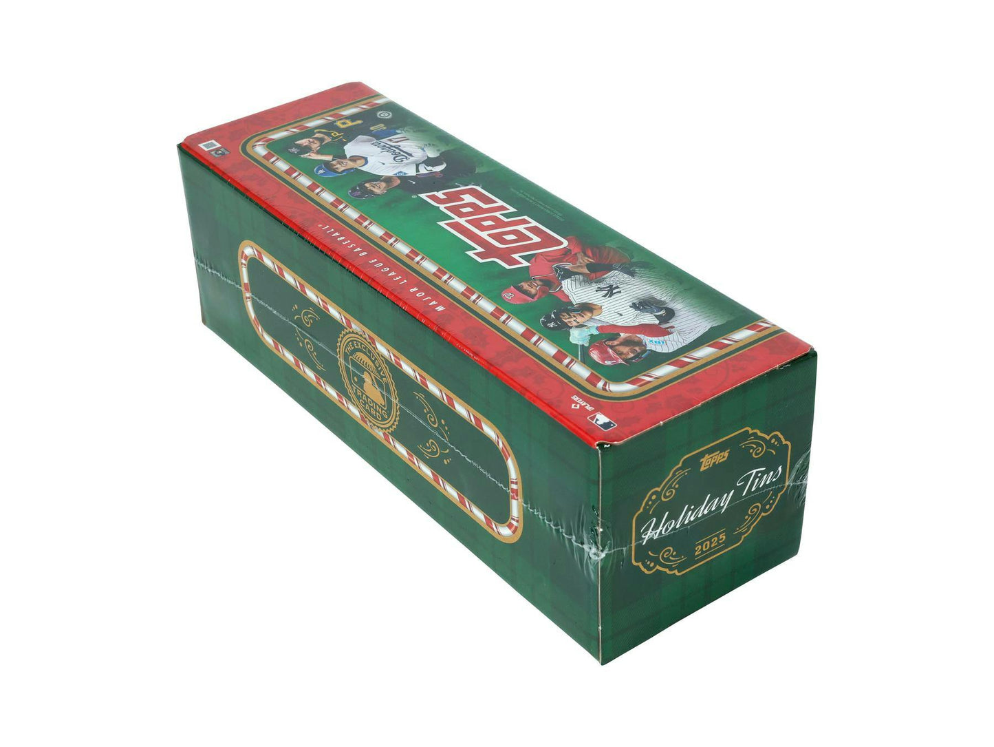 2025 Topps Holiday Baseball Tin 3-Count Box (10/22)