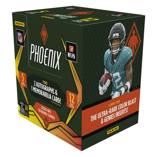 2025 Panini Phoenix Football Hobby Box (Presell 11/12)