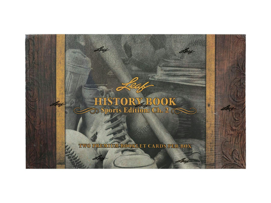 2025 Leaf History Book Sports Edition: Chapter 2 Hobby Box