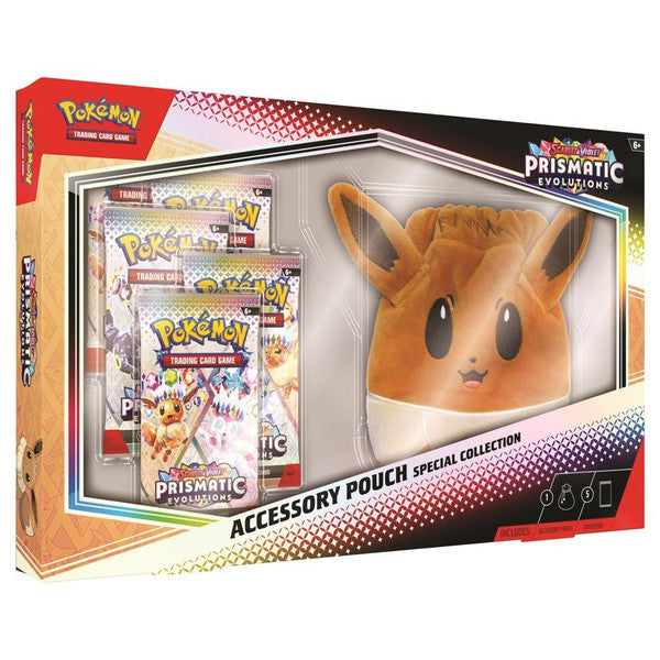 Pokémon TCG: Scarlet & Violet: Prismatic Evolutions Accessory Pouch Special Collection