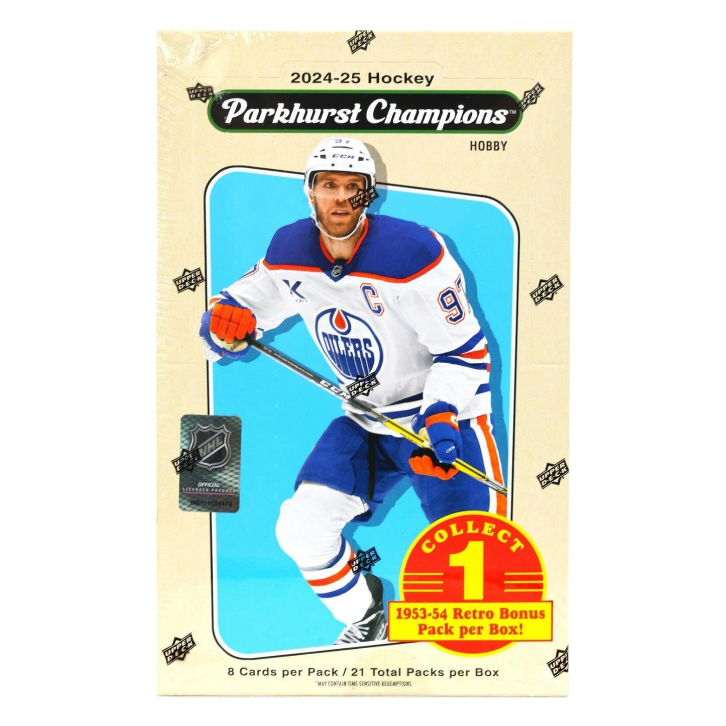 2024-25 Upper Deck Parkhurst Champions Hockey Hobby Box