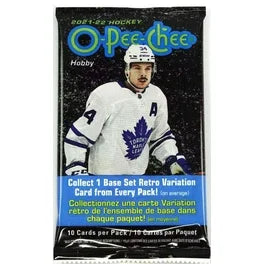 2021-22 Upper Deck O-Pee-Chee Hockey Hobby Pack