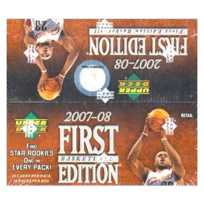 2007-08 Upper Deck First Edition Basketball 36-Pack Retail Box