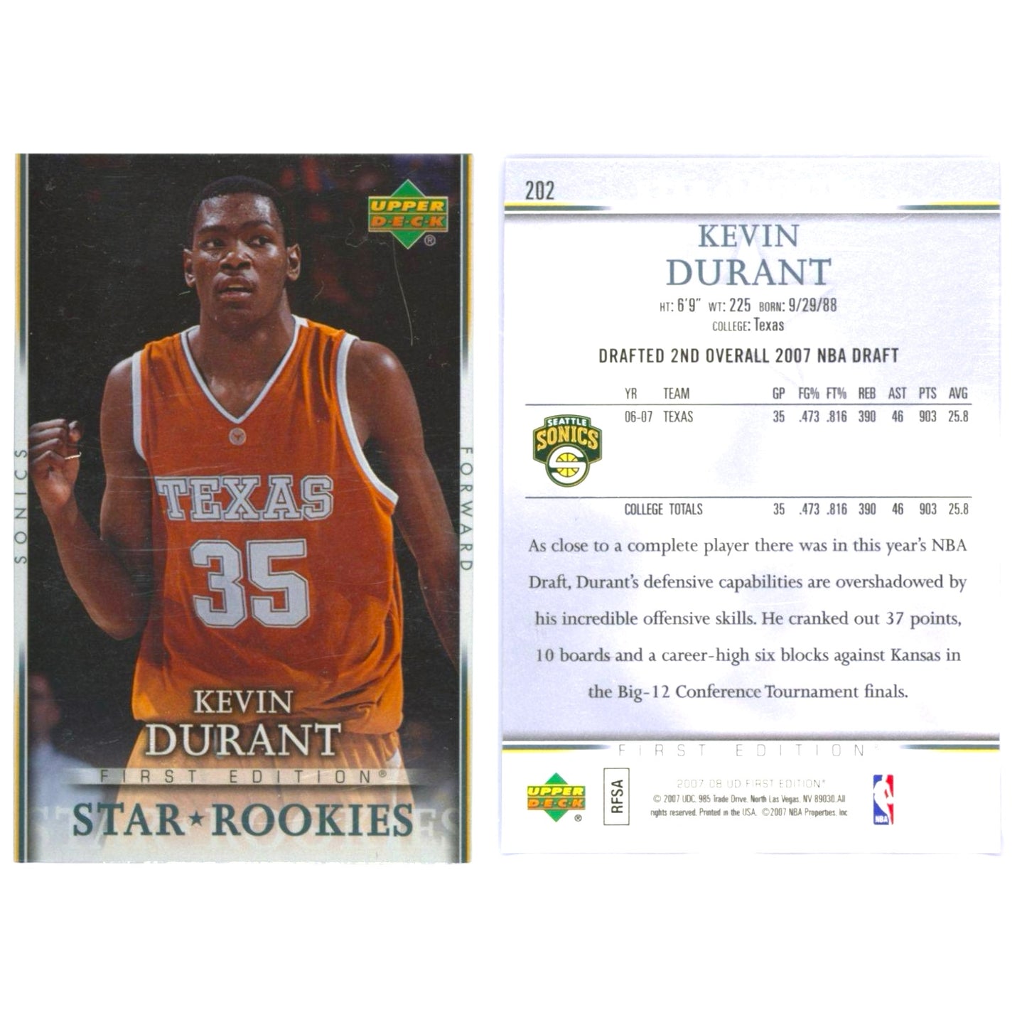 2007-08 Upper Deck First Edition Basketball 36-Pack Retail Box