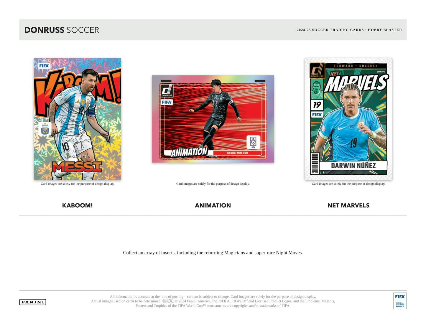 2024-25 Panini Donruss Soccer Hobby Blaster