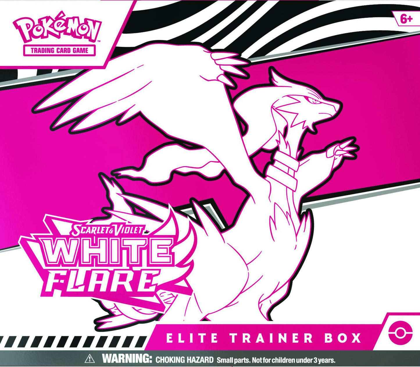 Pokémon TCG: Scarlet & Violet - White Flare & Black Bolt Elite Trainer Box (7/18)