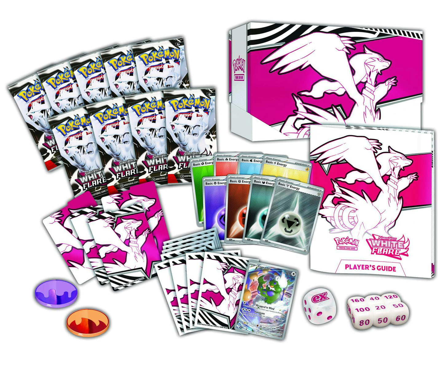 Pokémon TCG: Scarlet & Violet - White Flare & Black Bolt Elite Trainer Box (7/18)