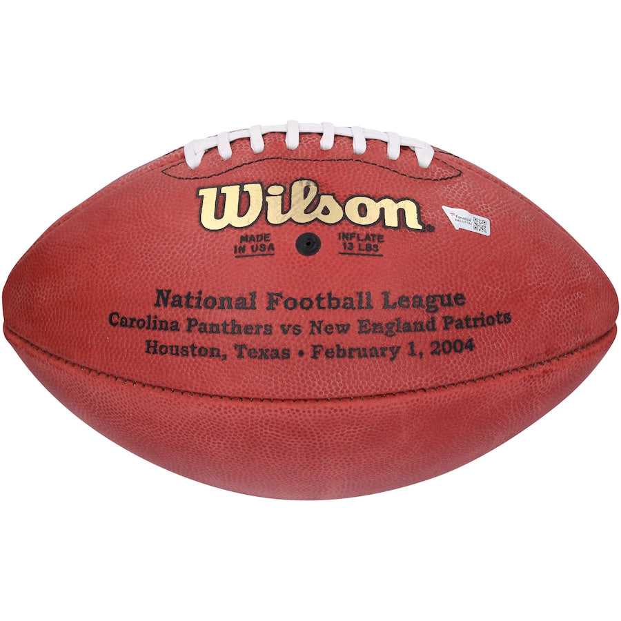 Tom Brady (New England Patriots) Super Bowl XXVIII autographed Duke game football w/ COA