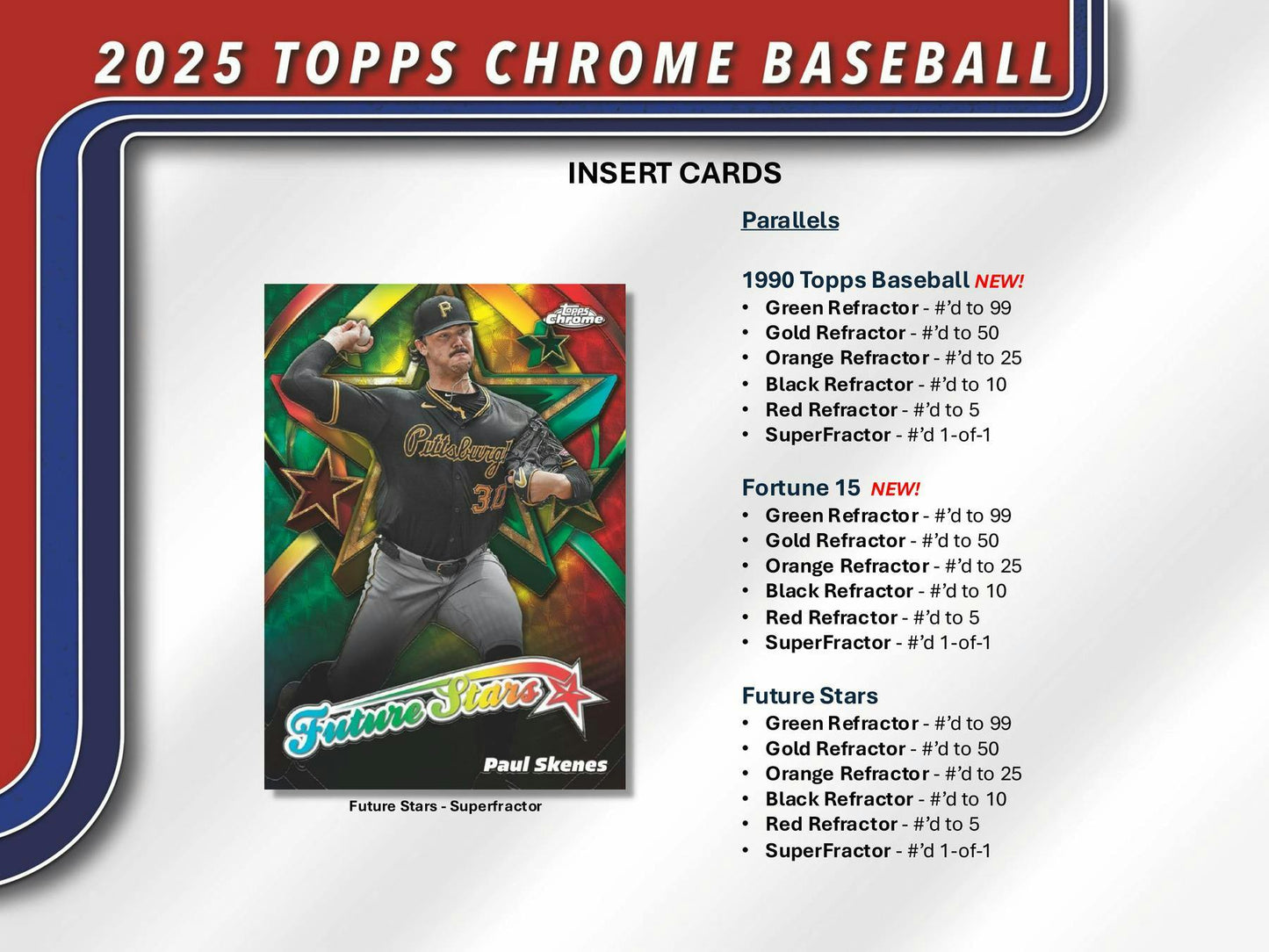 2025 Topps Chrome Baseball Value Blaster Box (7/23)