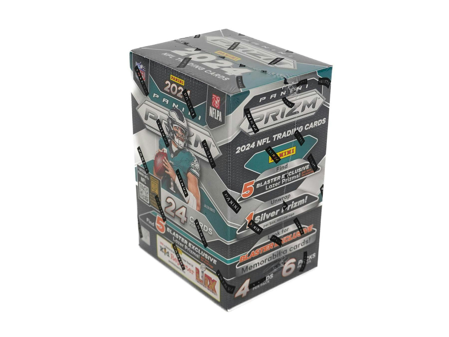 2024 Panini Prizm Football 6-Pack Blaster Box (Lazer Prizms)
